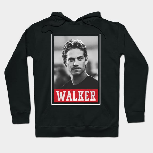 paul walker Hoodie by one way imagination